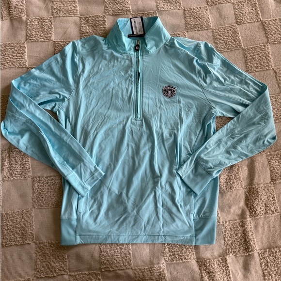 NWT B. Draddy Men’s Blair Half Zip Medina size M